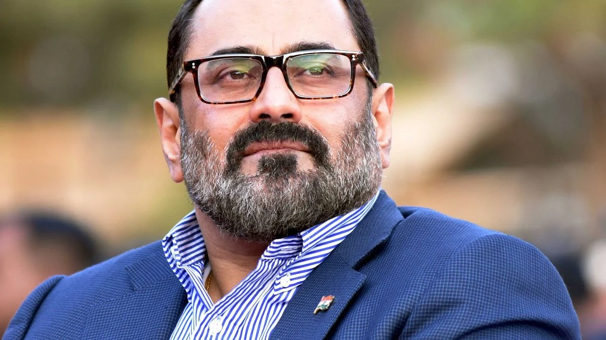 <div class="paragraphs"><p>Union IT & Electronics Minister Rajeev Chandrasekhar.</p></div>