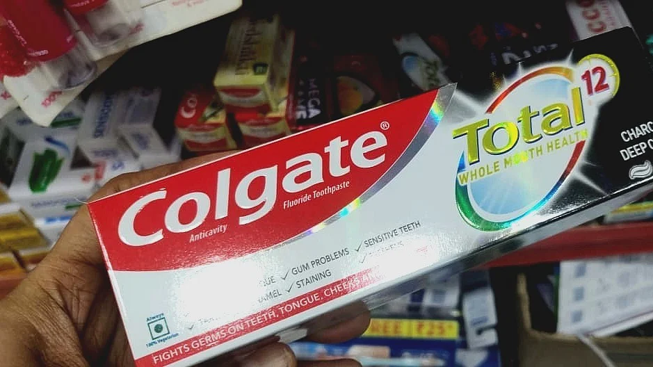 <div class="paragraphs"><p>A Colgate toothpaste. (Photo: Usha Kunji/ Source: BQ Prime)</p></div>