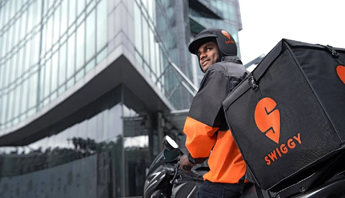 <div class="paragraphs"><p>Swiggy delivery person. (Source: Swiggy)</p></div>