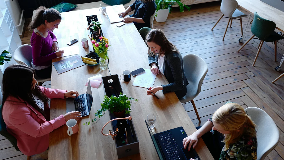 <div class="paragraphs"><p>Staff working on laptop in an office. (Source: Unsplash)</p></div>