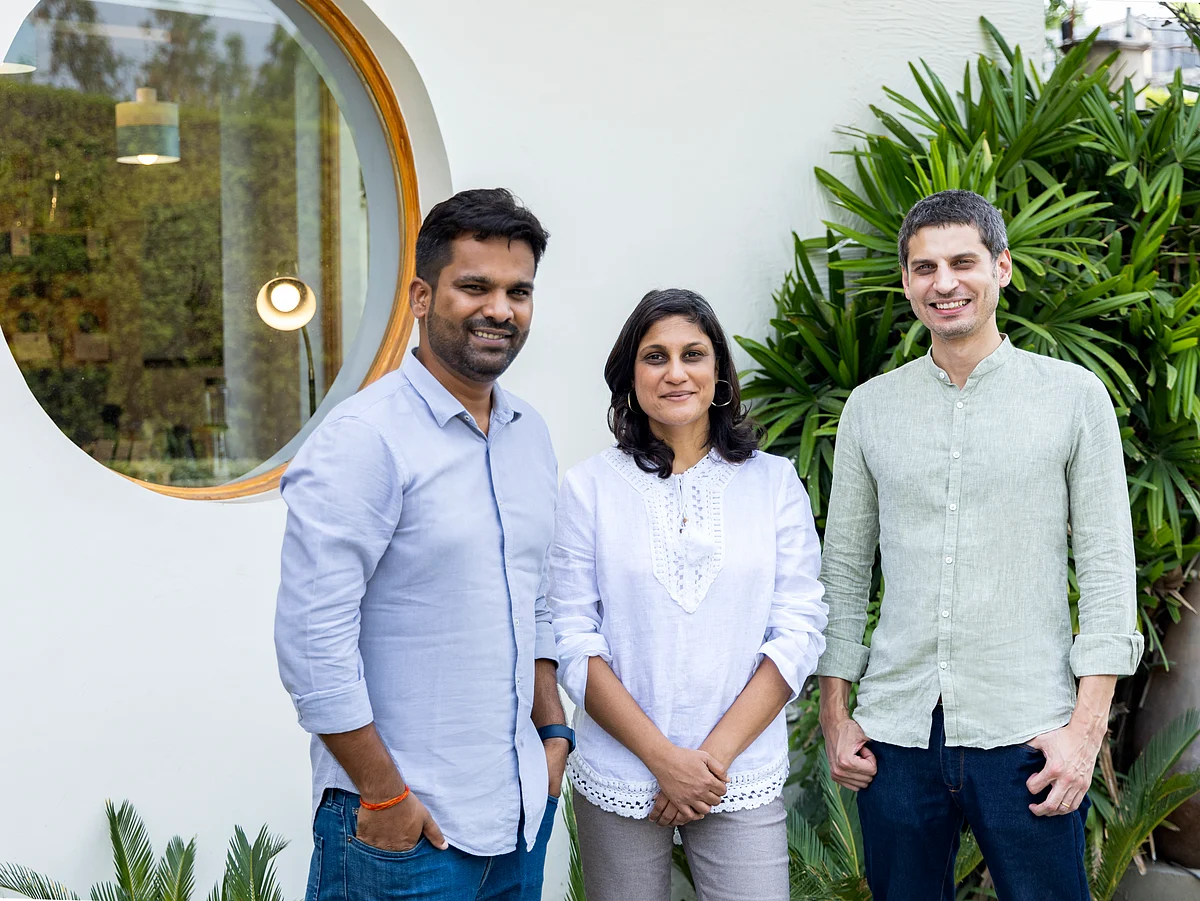 <div class="paragraphs"><p>Blue Tokai founders Shivam Shahi, Namrata Asthana, Matt Chittaranjan. (Source: Press release)</p></div>