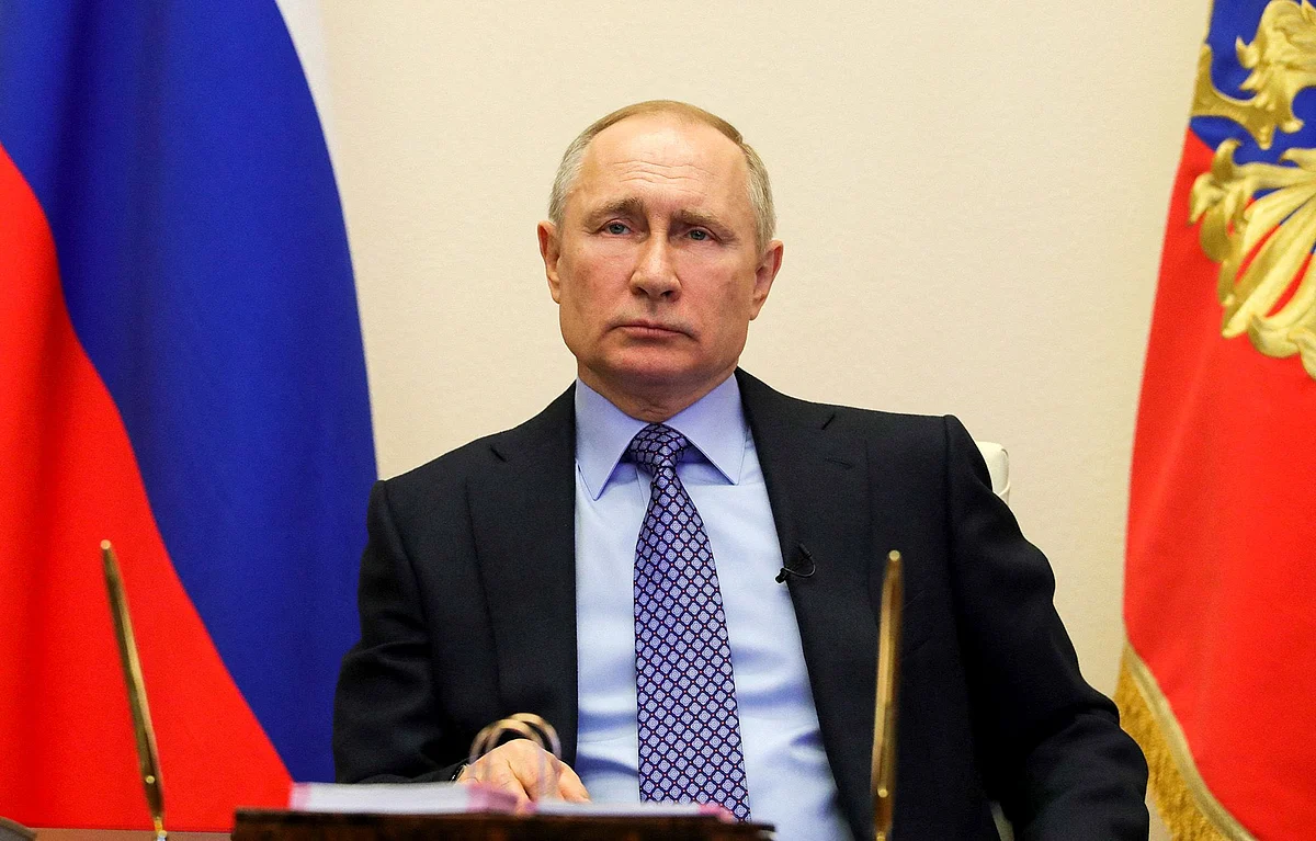 Vladimir Putin Photographer: Mikhail Klimentyev/AFP/Getty Images