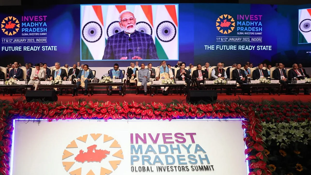 PM Modi Inaugurates Madhya Pradesh Global Investors Summit, Calls State A ‘Wonderful Destination’