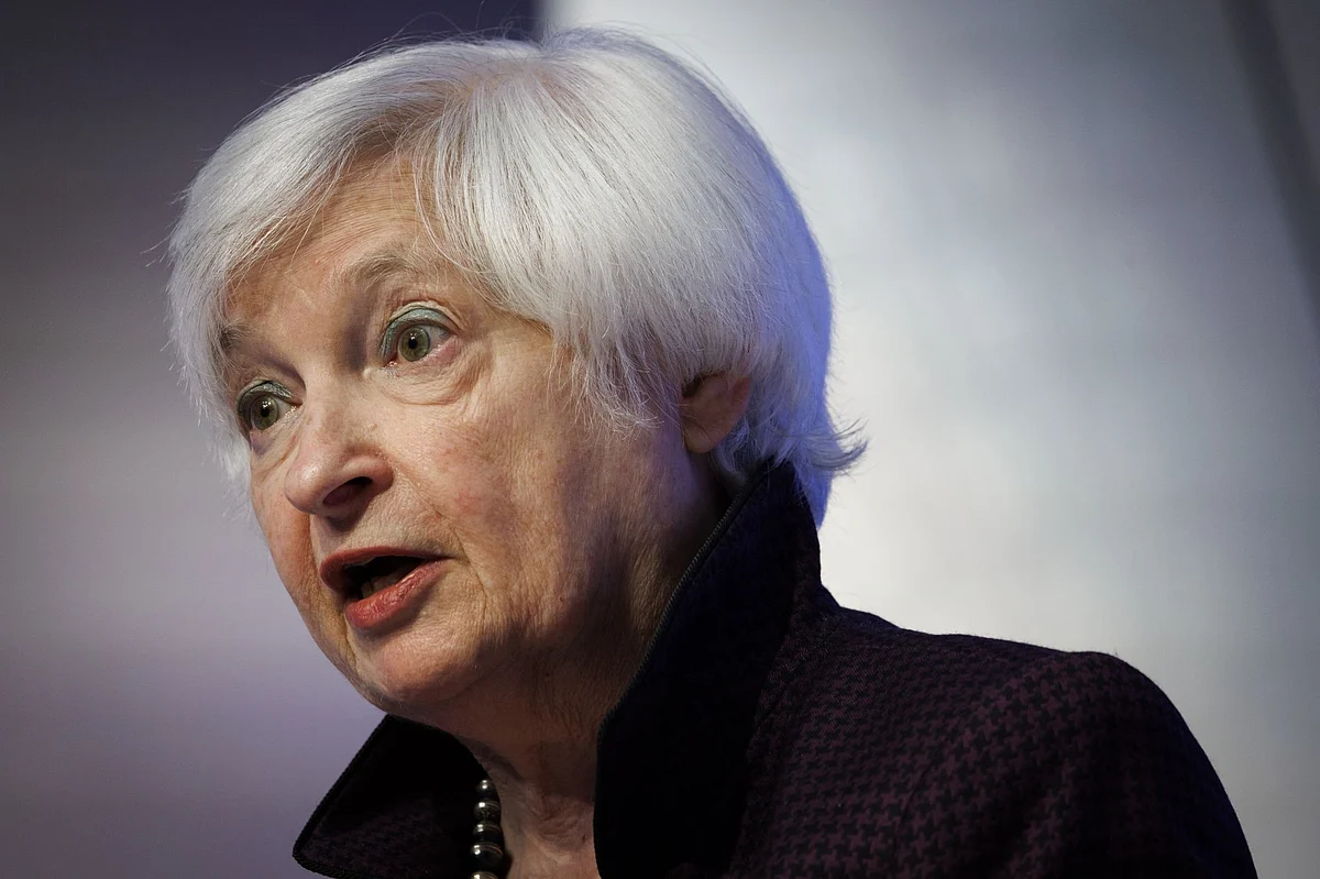 Janet Yellen, US Treasury secretary, speaks at a news conference during the annual meetings of the International Monetary Fund (IMF) and World Bank Group in Washington, DC, US, on Friday, Oct. 14, 2022. Yellen this week, reacting to data showing another faster-than-anticipated increase in consumer prices, said the US has "more work to do" to restrain the worst burst of inflation since the 1980s.
