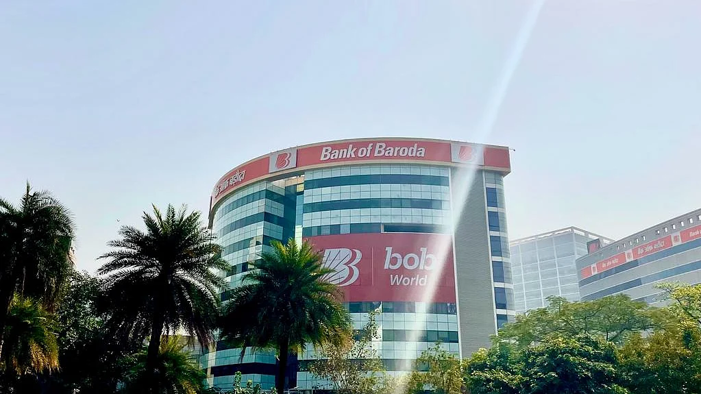 <div class="paragraphs"><p>Bank of Baroda building. (Source: Vishwanath Nair/ BQ Prime)</p></div>