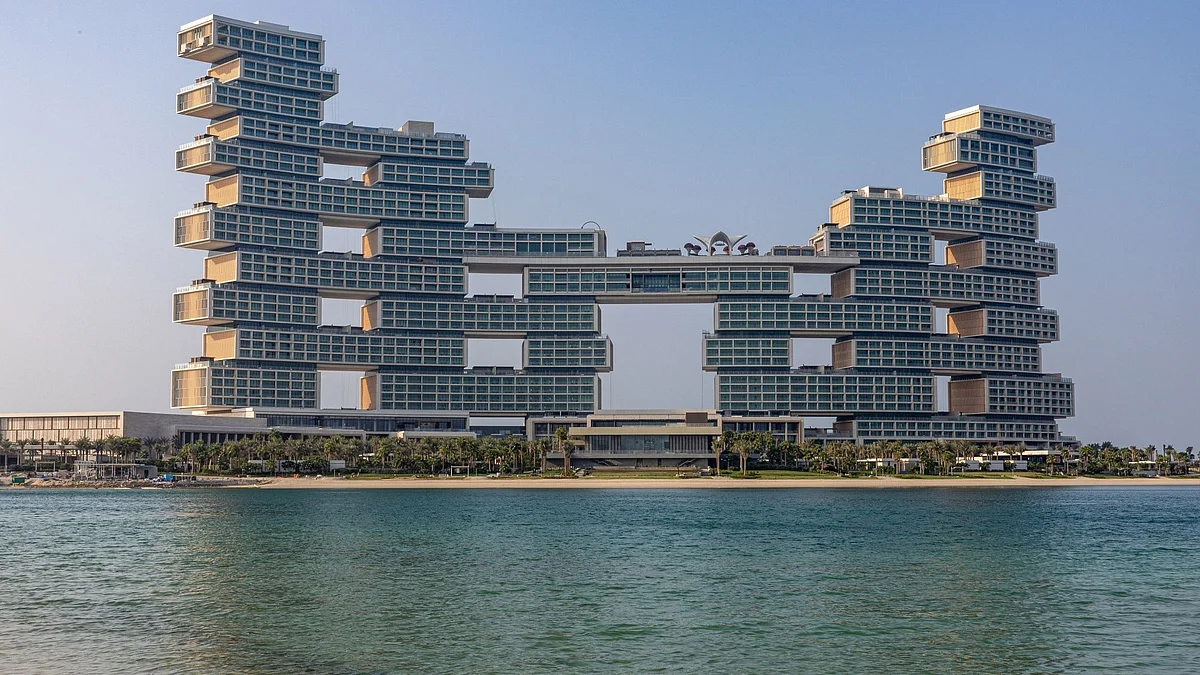 Atlantis the Royal residences and resort, on the Palm Jumeirah in Dubai, could be a contender for the World’s Best Hotel list after it opens to guests next month. Photographer: Christopher Pike/Bloomberg