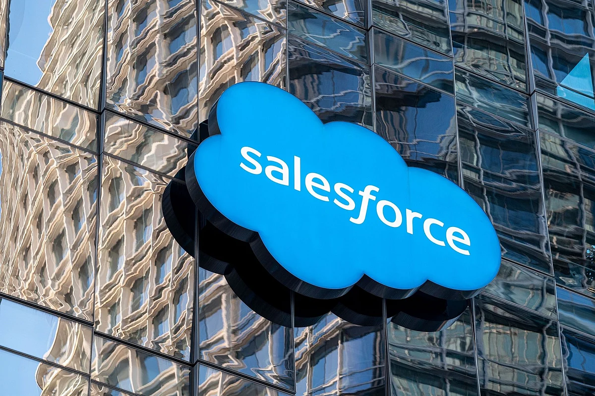 Saleforce office building in San Francisco. Photographer: David Paul Morris/Bloomberg