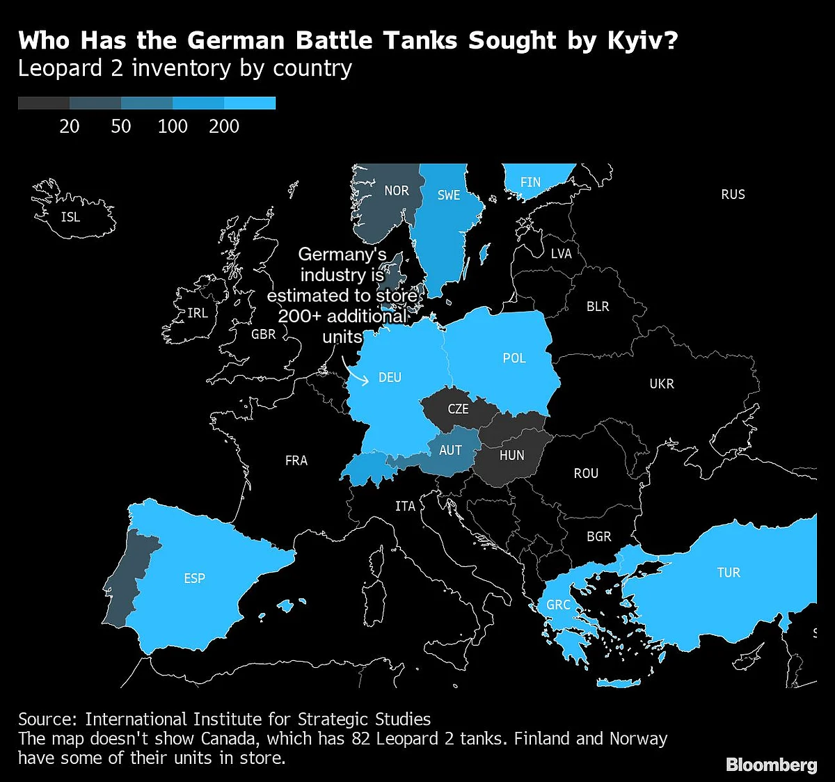 Germany to Boost Ukraine Firepower With Leopard Battle Tanks
