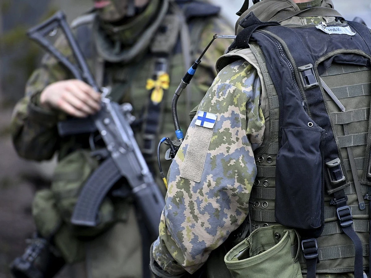 Finland and Sweden applied to join NATO in May. Photographer: Heikki Saukkomaa/AFP/Getty Images