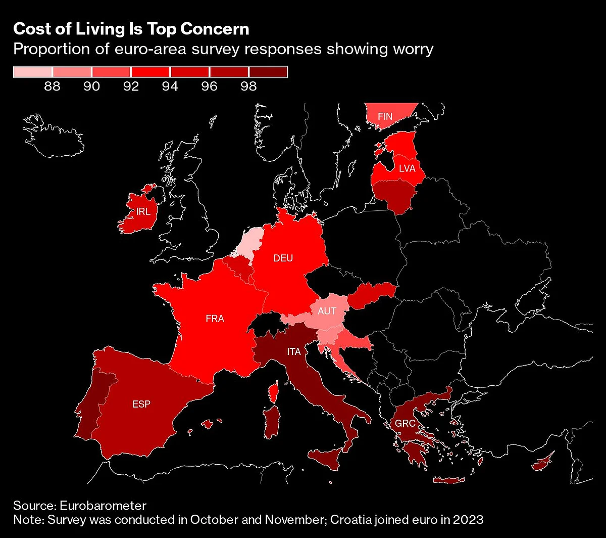 ECB Says Consumer Inflation Expectations Have Fallen Back