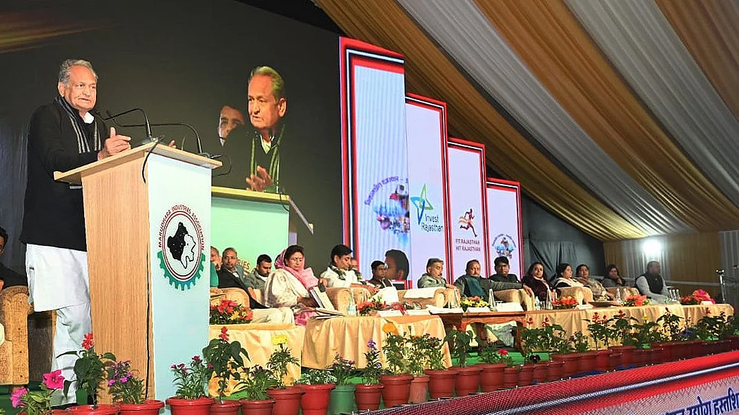 <div class="paragraphs"><p>Chief Minister of Rajasthan Ashok Gehlot. (Source: Ashok Gehlot official handle/Twitter)</p></div>