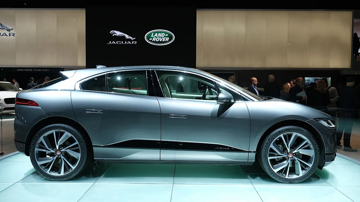 A Jaguar I-Pace EV400 electric car. Photographer: Sean Gallup/Getty Images