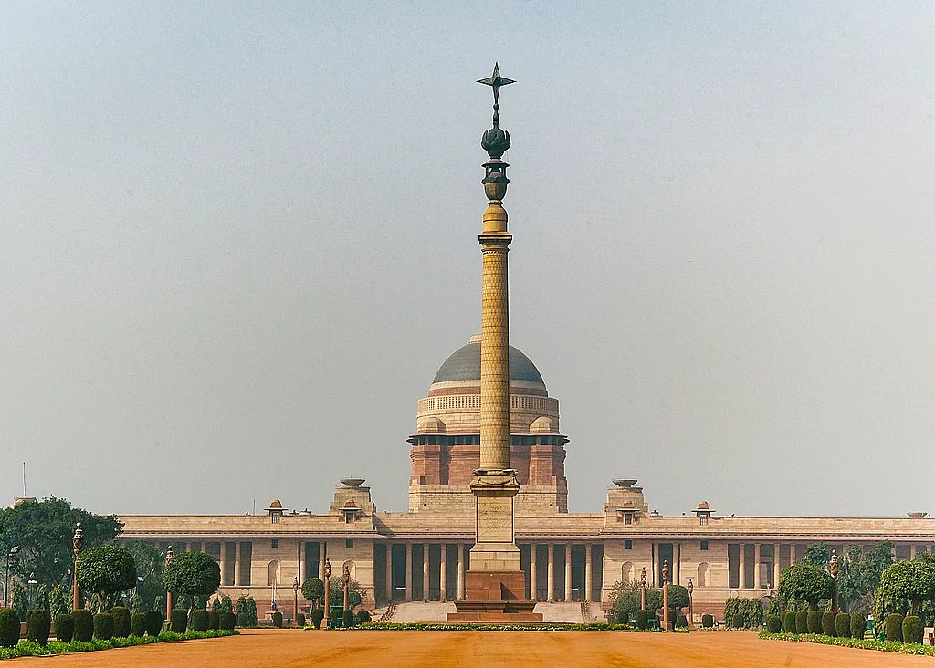 <div class="paragraphs"><p>Rashtrapati Bhavan. (Source: Matthew T Rader/Wikimedia Commons)</p></div>