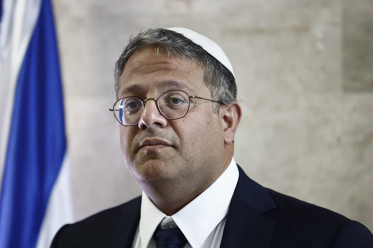 Itamar Ben Gvir, lawmaker and leader of the Otzma Yehudit party, speaks during a news conference ahead of a swearing in ceremony at the Knesset in Jerusalem, Israel, on Tuesday, Nov. 15, 2022. Having alienated other right-wing figures during his previous stints in power, incoming Prime Minister Benjamin Netanyahu is now dependent on Religious Zionism to hold power.