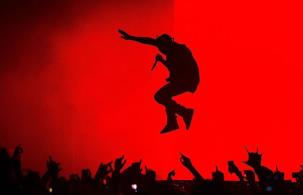 Ye, formerly known as Kanye West, performs in Sydney, Australia in 2014.