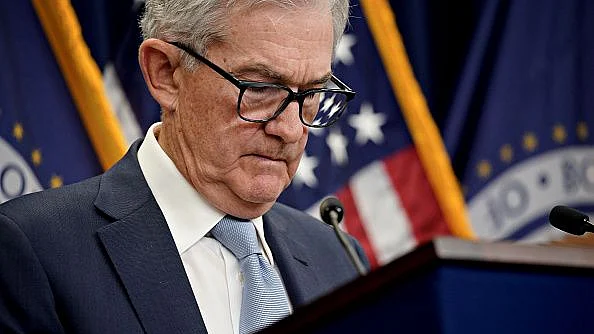 Jerome Powell, chairman of the US Federal Reserve, during a news conference following a Federal Open Market Committee (FOMC) meeting in Washington, DC, US, on Wednesday, Dec. 14, 2022. The Federal Reserve downshifted its rapid pace of interest-rate hikes while signaling that borrowing costs, now the highest since 2007, will rise more than investors anticipate as central bankers seek to ensure inflation keeps cooling.