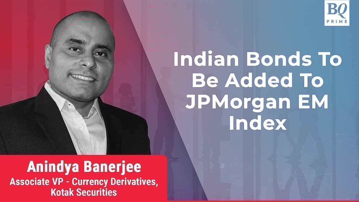 JPMorgan Is Adding India To Its Emerging-Markets Bond Index