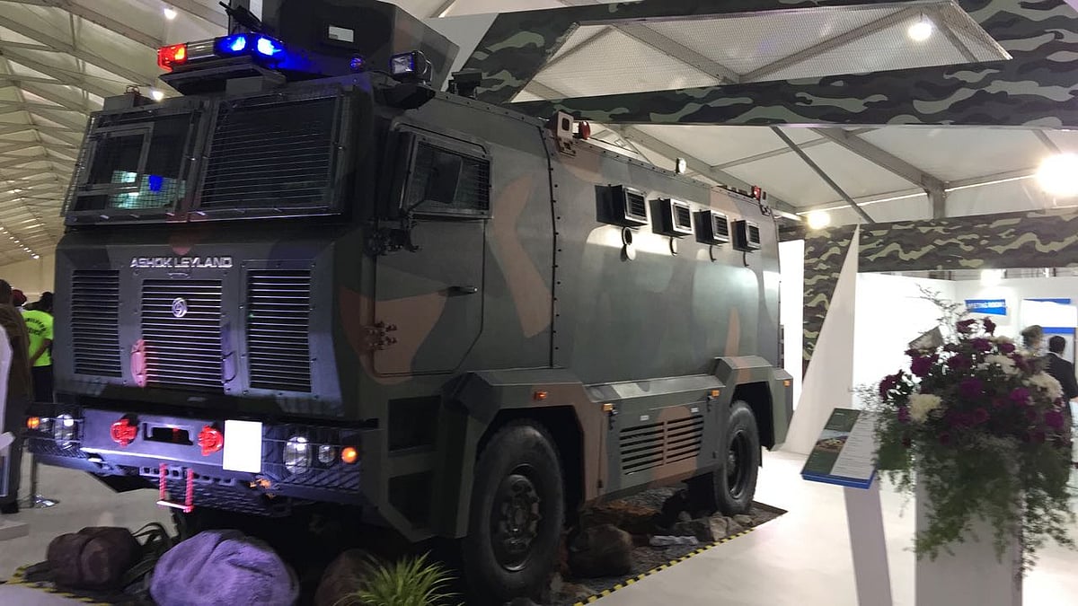 Defence Expo 2018 Live Ashok Leyland Has Defence Orders Worth Over Rs