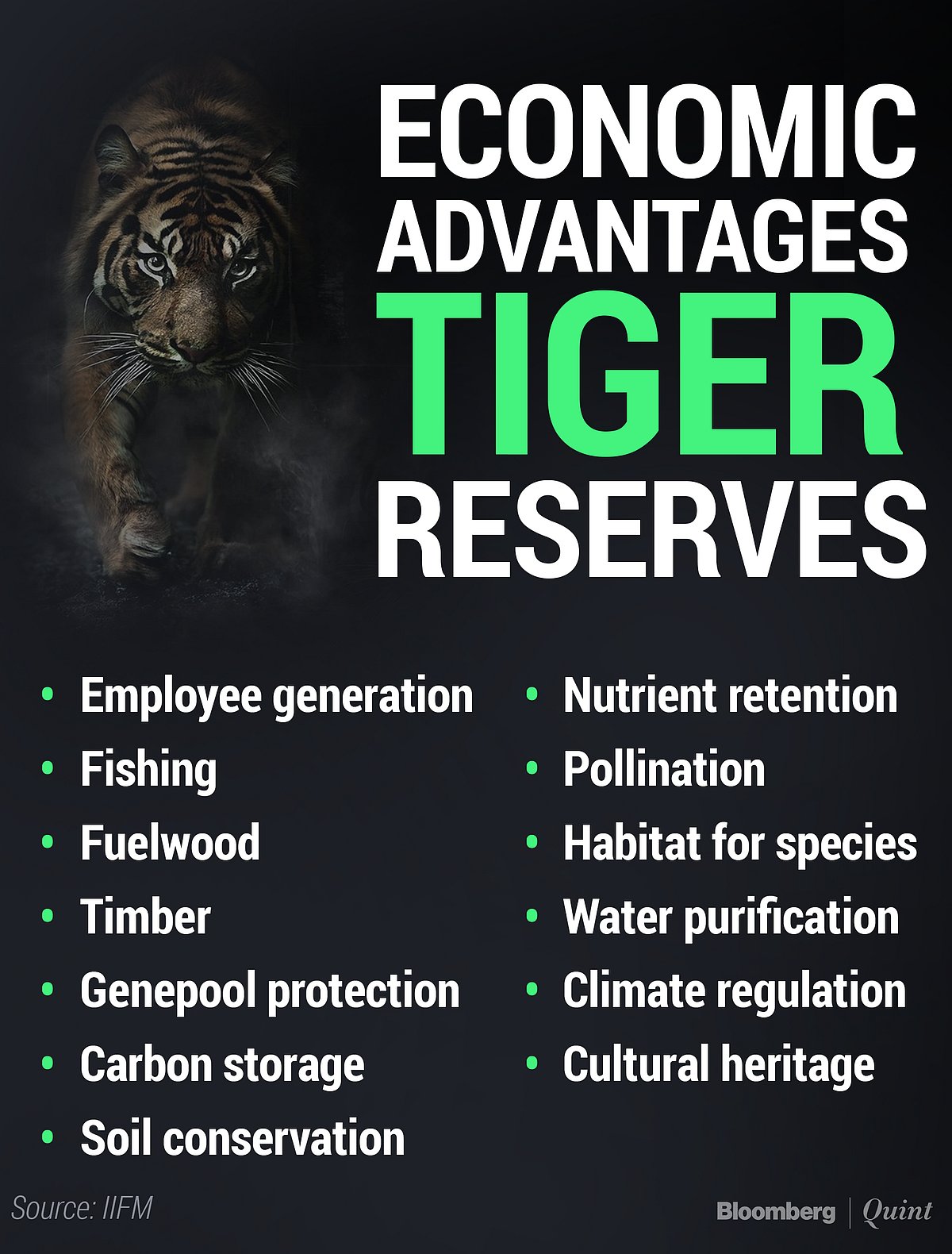 Conserving Tigers Has Economic Benefits Too