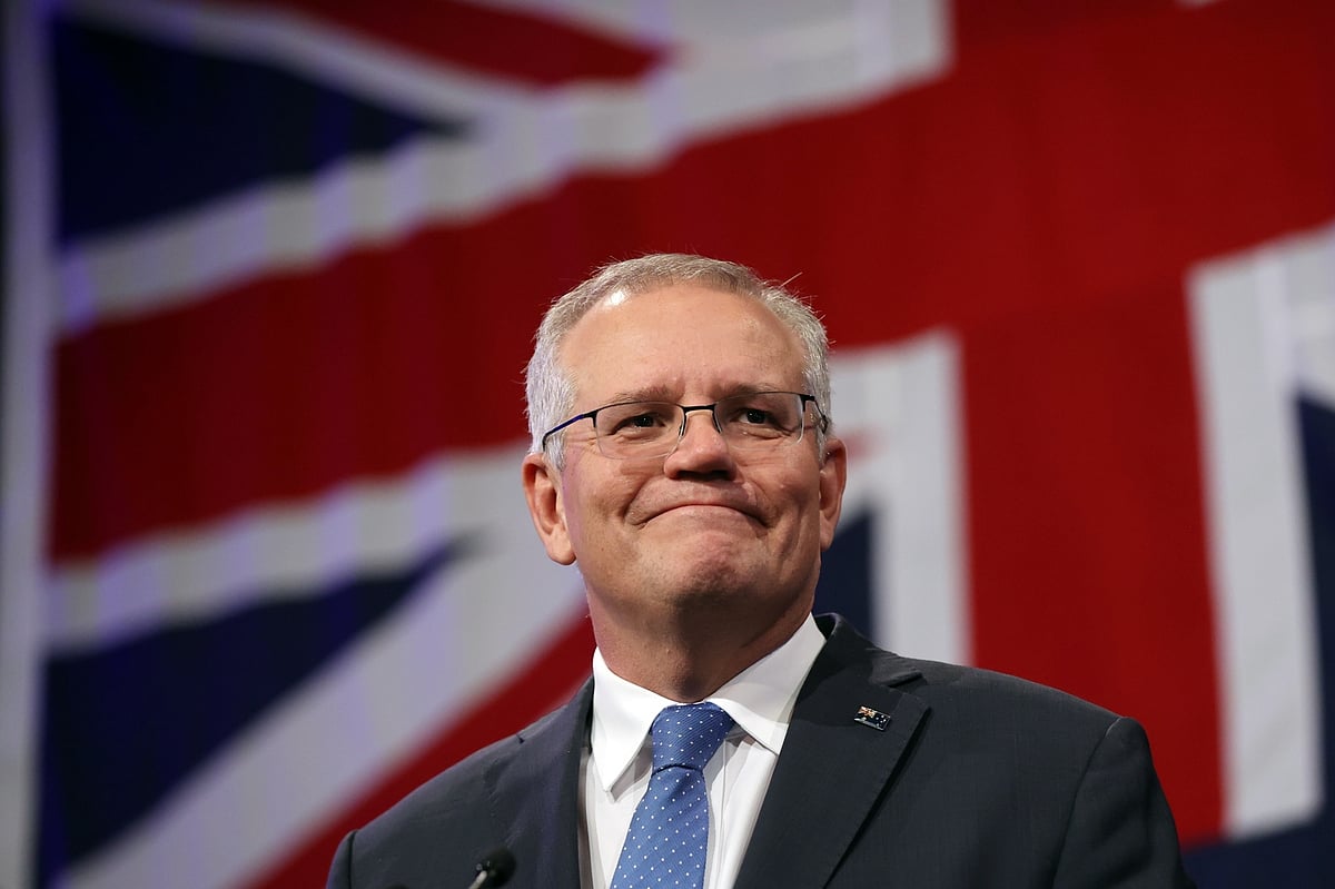 PM Scott Morrison Concedes Defeat In Australia Elections, Labor Celebration Takes Energy