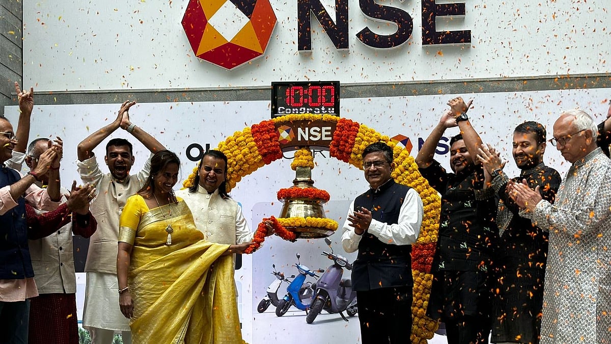 <div class="paragraphs"><p>The companies are tapping the primary market to raise funds for expansion plans, retire debt, support working capital requirements and provide exit routes to existing shareholders. (Listing ceremony of Ola Electric Mobility on the NSE. Image for representation only | Source: Vijay Sartape/NDTV Profit)&nbsp;</p></div>
