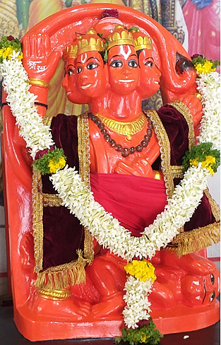 Druv-ber, Panchmukhi Maruti Mandir, Guruvar Peth, Pune
