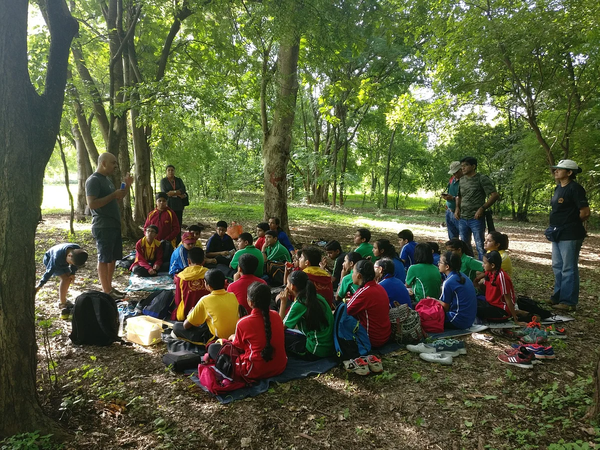 A Toxin-free Living workshop being conducted by Niranjan Upasani of Jeevitnadi