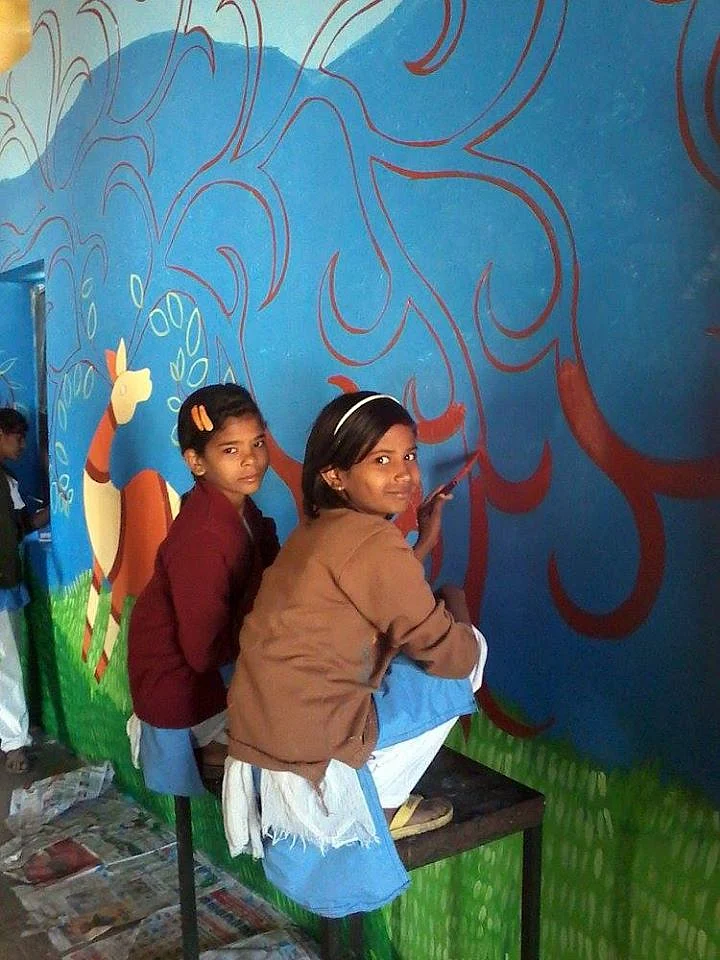 Rural school in Rajasthan