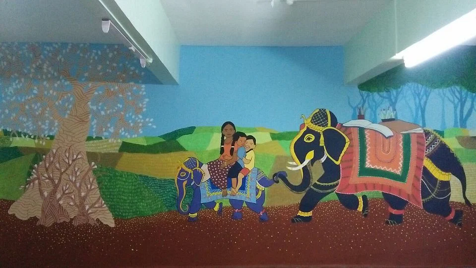 Classroom interior of school - Nigdi