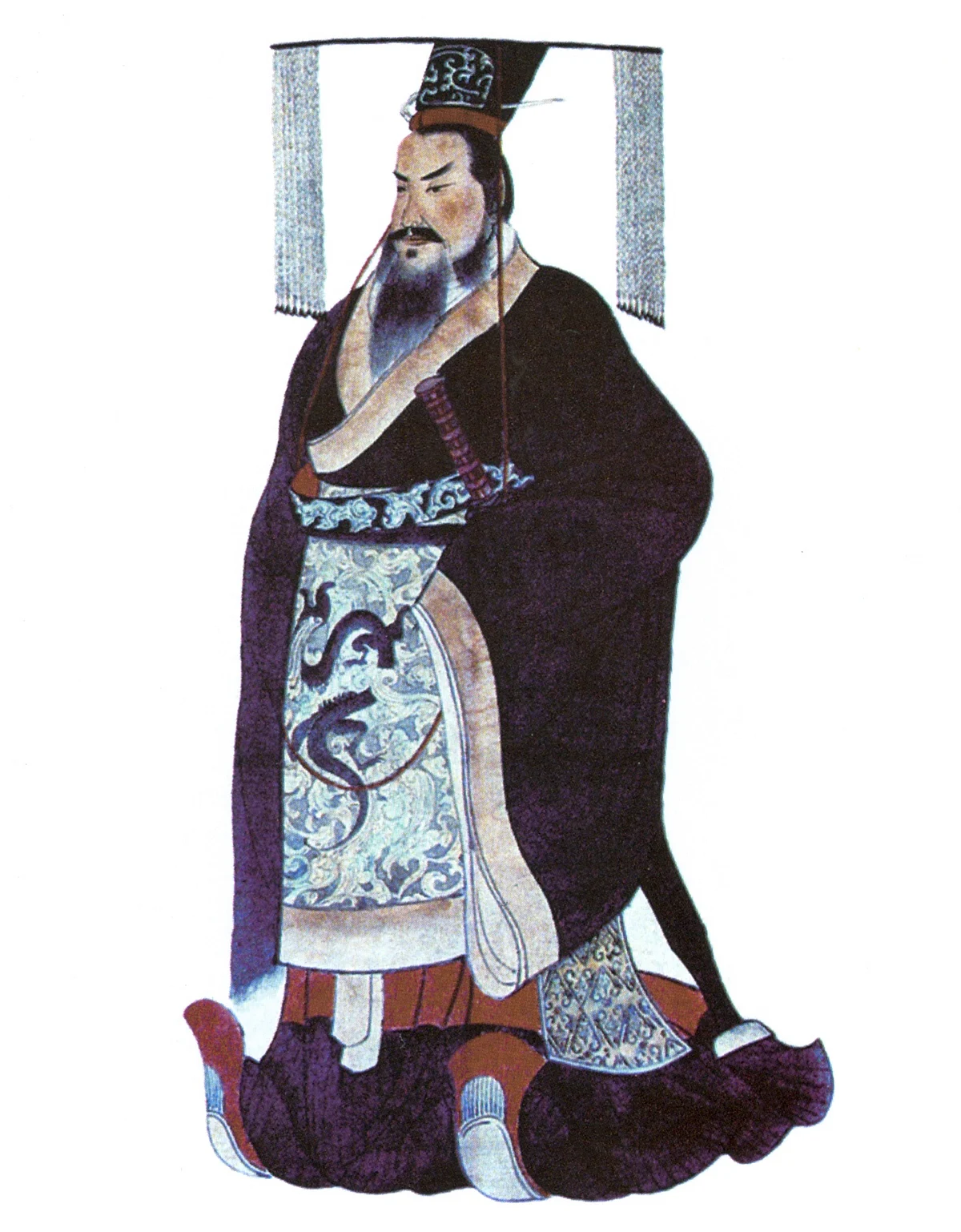 Chinese Emperor Hsi Hwang Ti