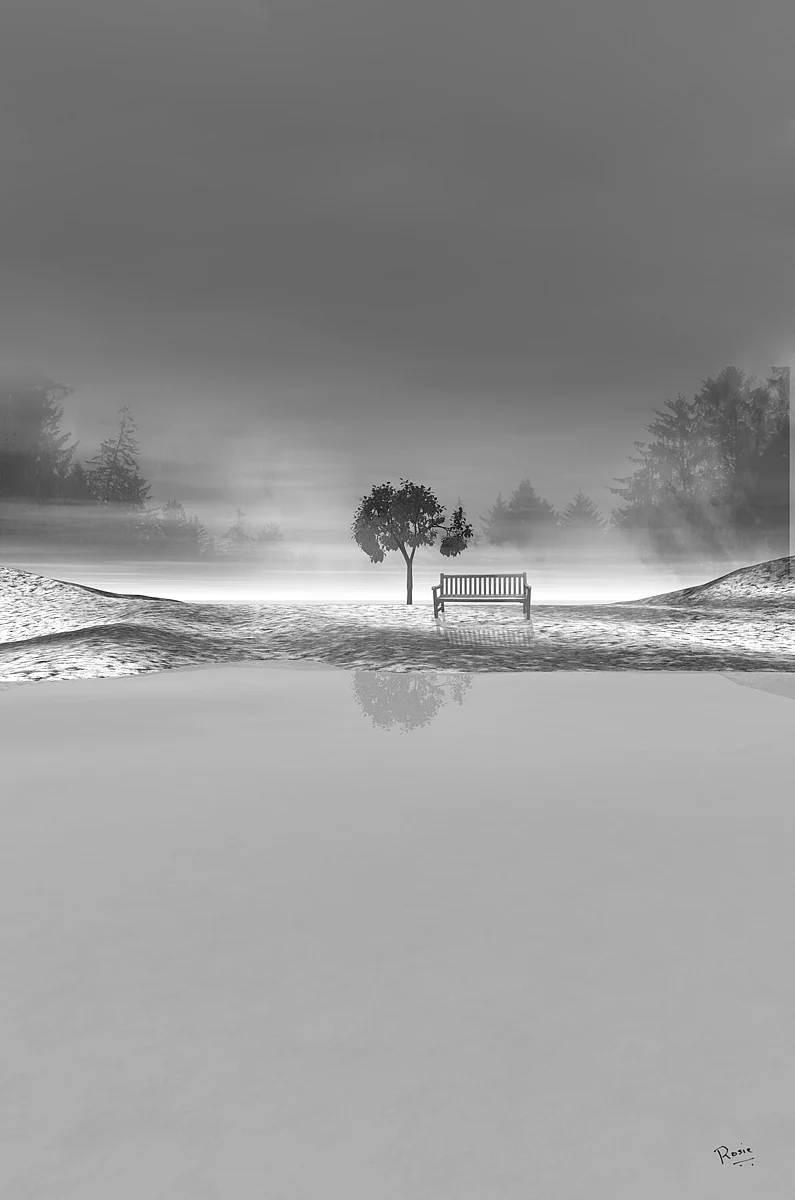 God's Imperfection.
One of Rosie's earliest pieces and it's completely 3D rendered
