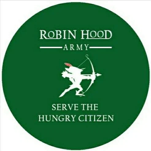 The Robin Hood Army's motto