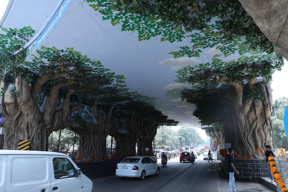 Vatachhaya Hadapsar Flyover - the look, after