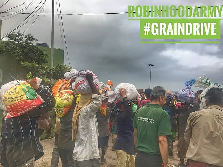 Robin Hood Army's Grain Drive