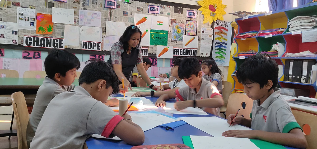 Teaching at the school