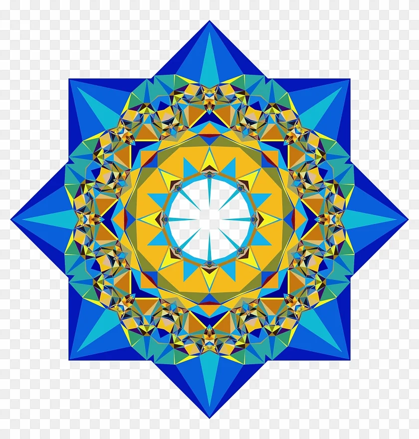 Mandala from Turkmenistan