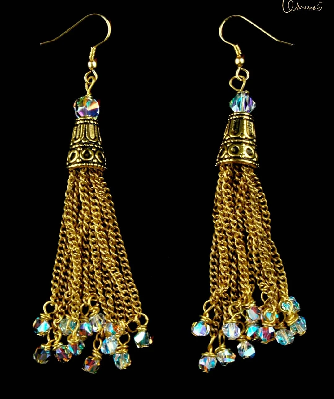 DIva-licious! Tassels made with Swarovski Crystals