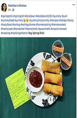 Veg Spring Rolls made super easy, courtesy The Veg Boxxx