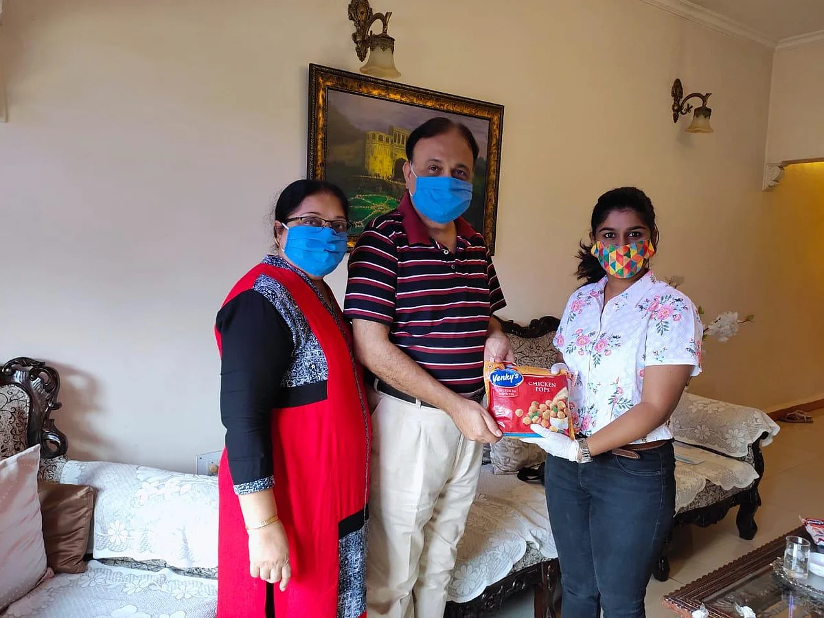 An angel's delivery service for senior citizens