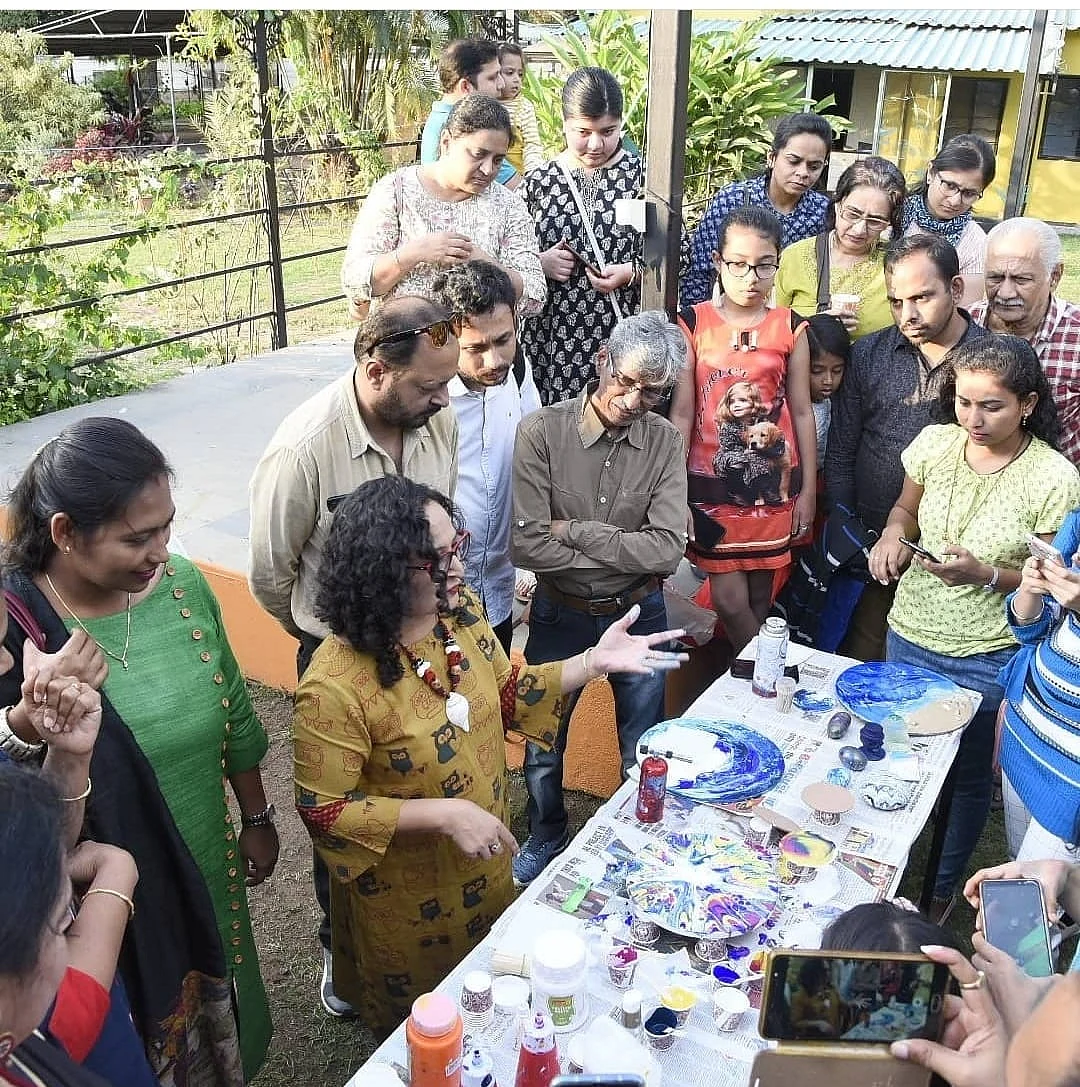 A workshop in progress
