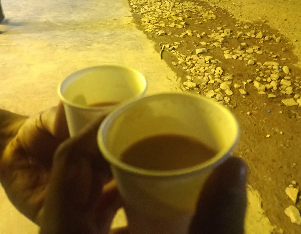 A doze of refreshment after a day full of hustle
