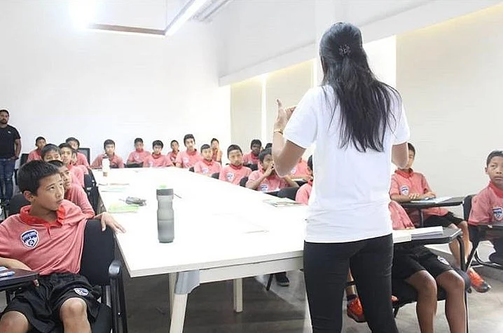 Sessions conducted for the BFC soccer school
