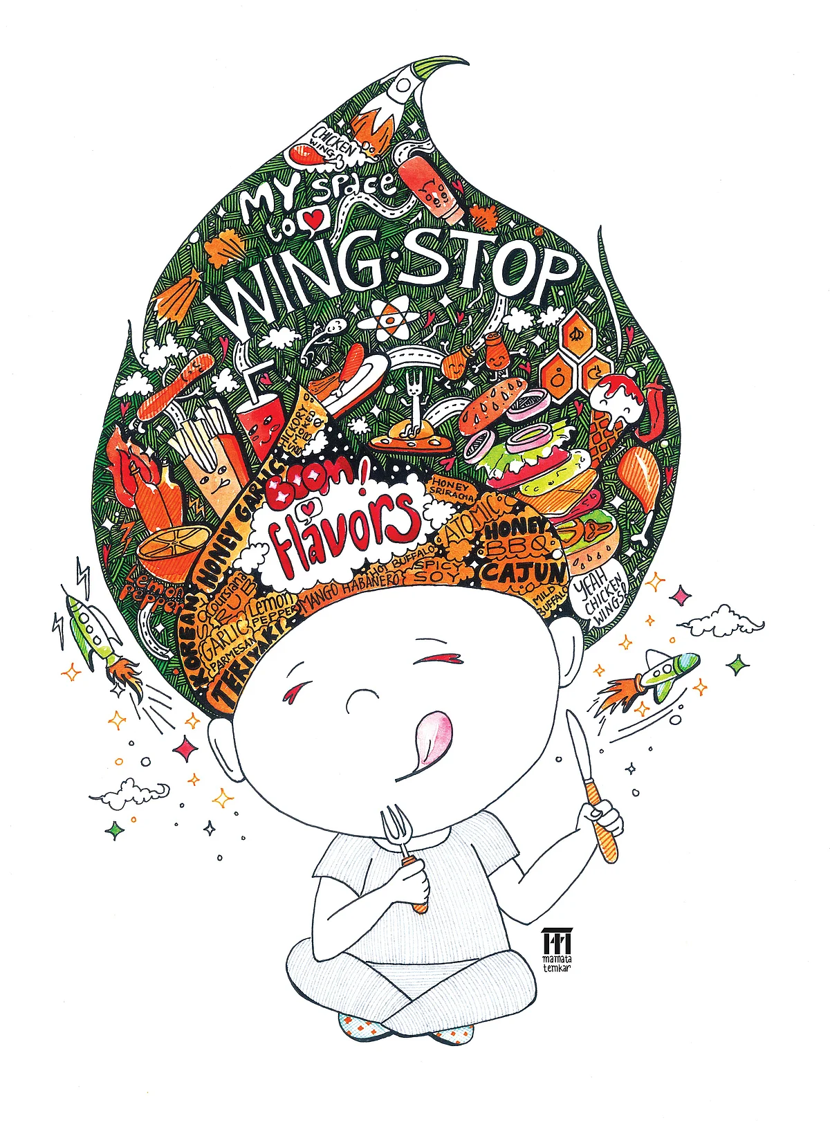Wingstop Space Love