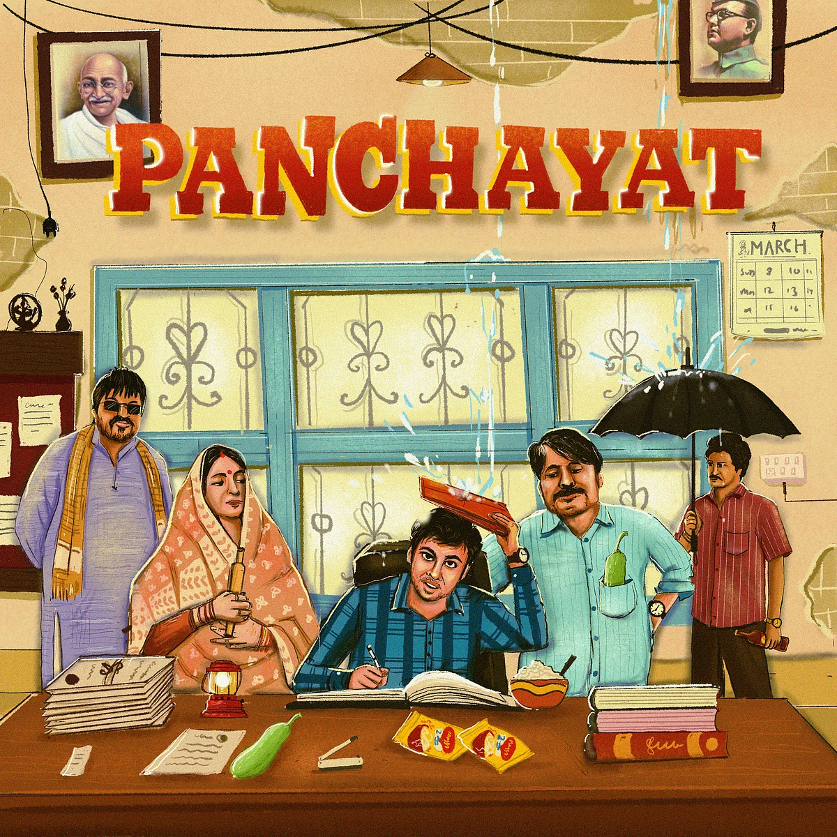 Panchayat. Inspired by the web series.