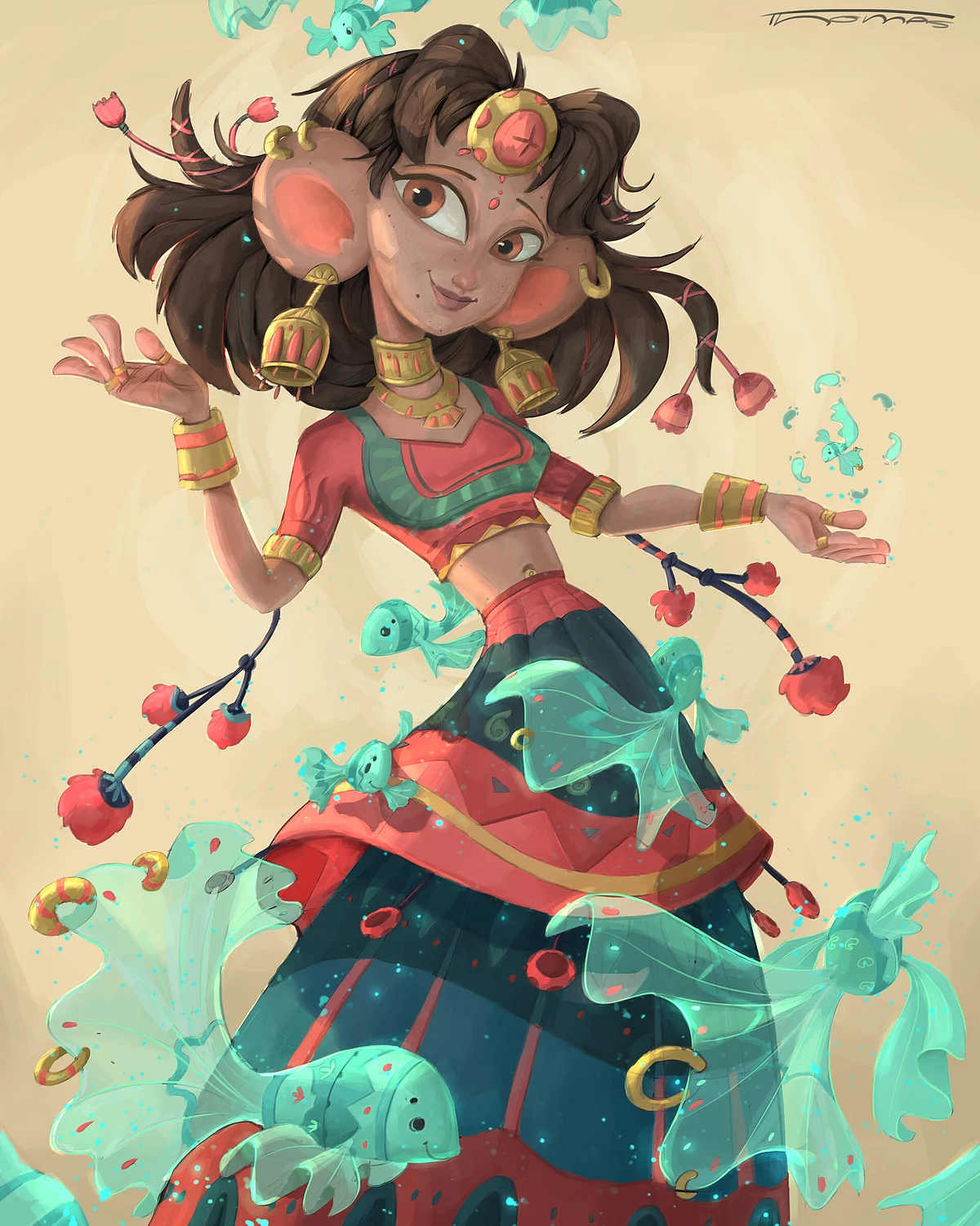 The Turquoise fish