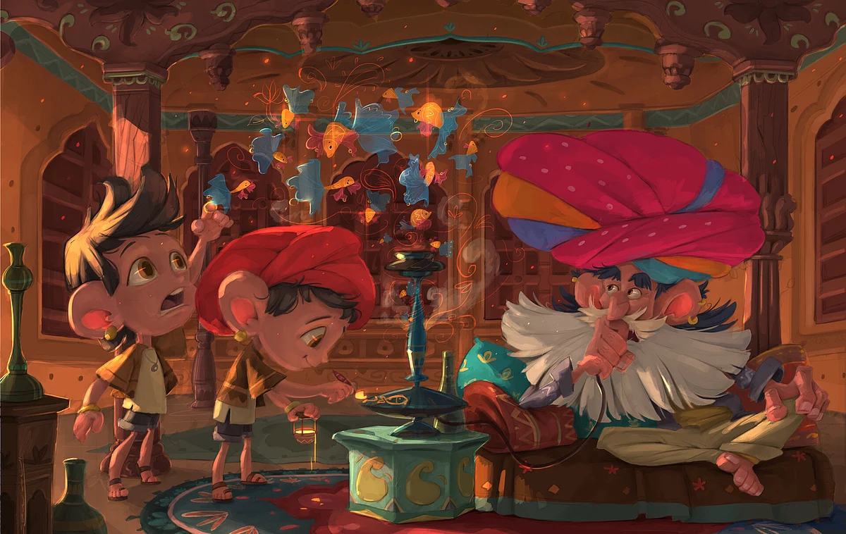 The magical hookah