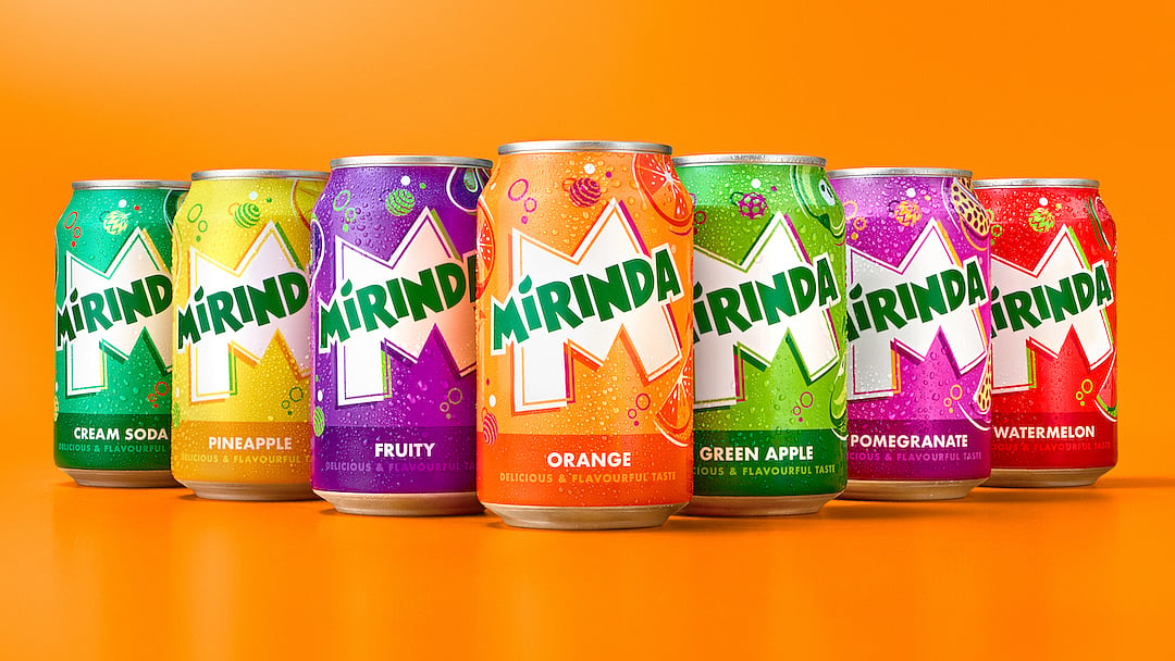 Adapting to Market Taste: Soft Drinks Rebrand to Keep the Bubbles Popping 5 Mirinda Unveils Bold New Look and Global Platform to ...