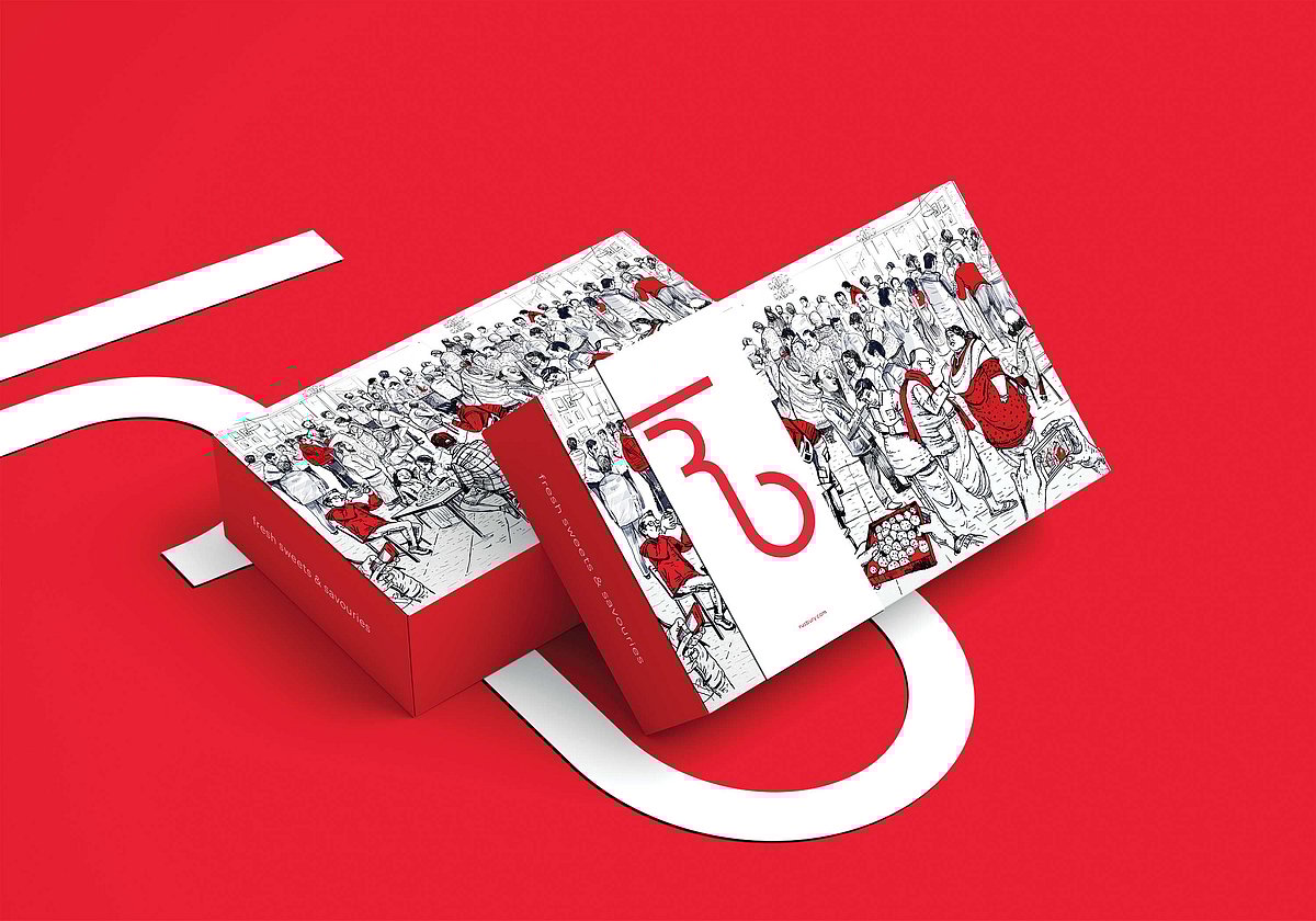 Visual Identity for a Contemporary Sweet Brand Sukkrish AADDS