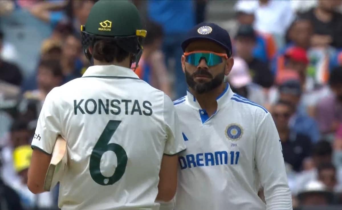 Sam Konstas & Virat kohli 