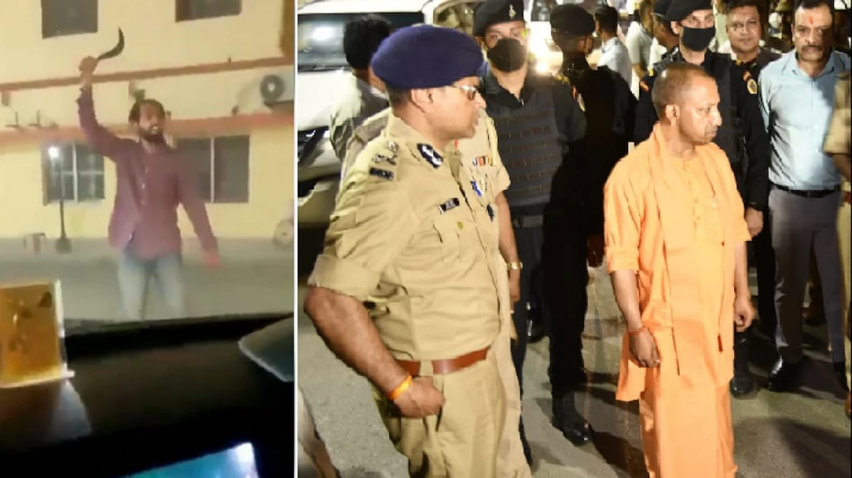 Gorakhnath Mandir Attack : मुर्तजा के घर से मिली एयरगन!